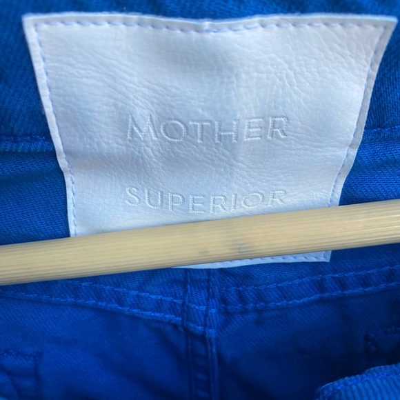 MOTHER SUPERIOR The Half Pipe Frayed Cuffed Barrel Leg Jeans 31 - Picture 4 of 13